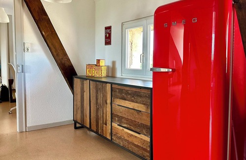 Mulhouse Appartement | Vintage Loft 155 m² 4 bedrooms Parking, Netflix, Ultra-fast fiber Wifi