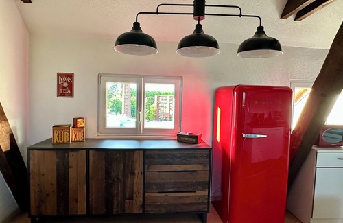 Mulhouse Appartement | Vintage Loft 155 m² 4 bedrooms Parking, Netflix, Ultra-fast fiber Wifi