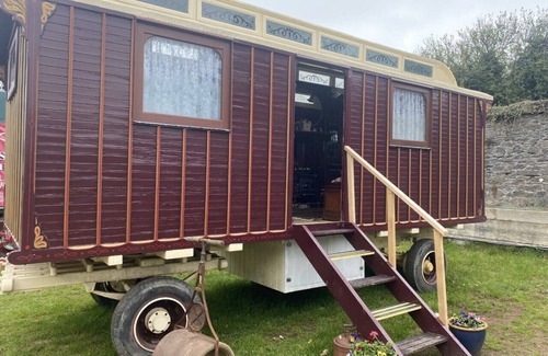 Turnchapel Maison | Vintage Showman's Wagon For Two Close to Beach