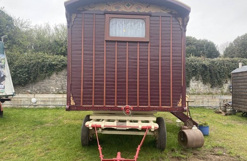 Turnchapel Maison | Vintage Showman's Wagon For Two Close to Beach