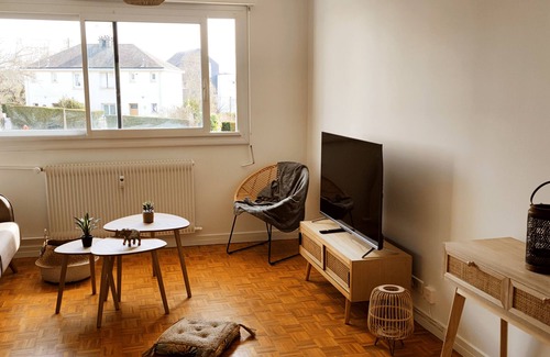 Saumur Appartement | Violettes Blanches ★ Cosy★ Parking privé ★ TV ★ WiFi