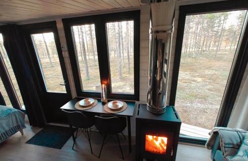 Kolari Chalet De Ski | Visit Lapelland - Riverside Village with a Nature View, Fireplace, Sauna, Kitchen