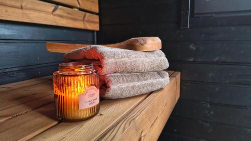 Kolari Chalet De Ski | Visit Lapelland - Riverside Village with a Nature View, Fireplace, Sauna, Kitchen