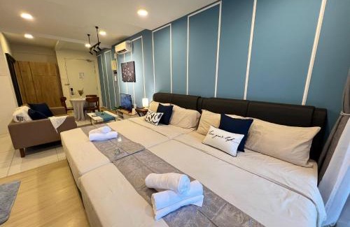 Balok Appartement | VitaminSEA2 Seaview 6PAX Studio Netflix A-9-16