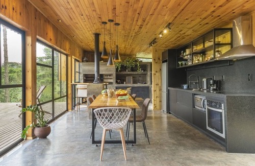 Rio Rufino Cabine | Vivenda das Araucárias - Banheira/ Lareira/natureza Para Casais ou Família