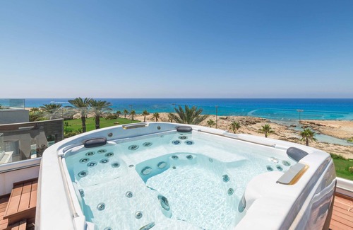 Ayia Napa Villa | Vivo Mare Panorama Beachfront Villa - Beachfront Views