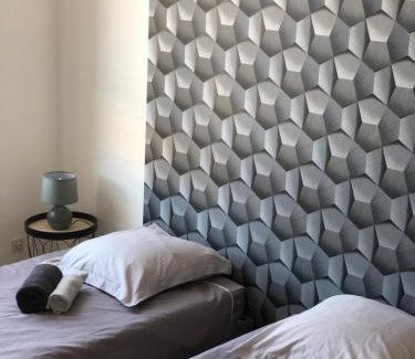 Aubigne-Racan Appartement | Votre oasis de détente : Appartement flambant neuf, 1 chambre, 4 couchages à Aubigné-racan