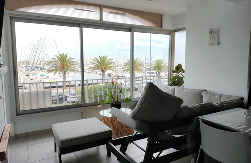 Le Port Appartement | Vue exceptionelle ! mer-port- esplanade Oniria !