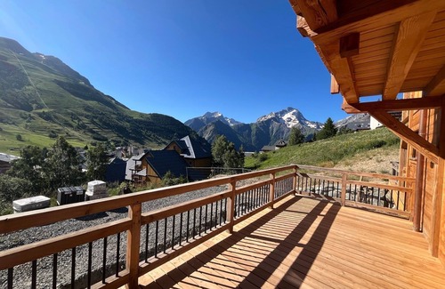 Les Deux Alpes Copropriété | Vue exceptionnelle ! Chalet moderne + sauna privé