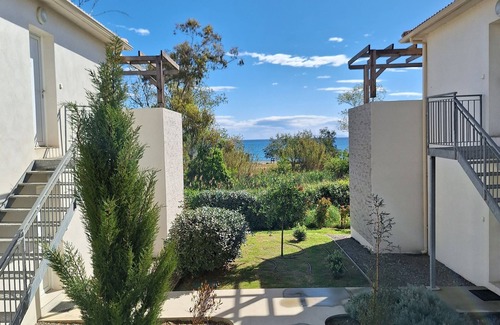 Bravone Appartement | Vue mer et Accès Direct à la Plage de Sable fin !