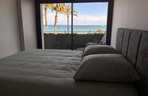 Cros-de-Cagnes Appartement | Vue mer exceptionnelle plage parking