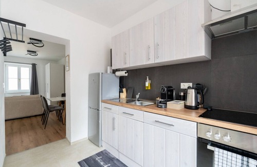 Mautern an der Donau Appartement | Wachau Oasis | 45m² | Stylish with terrace | For 4 people | WLAN & washer-dryer