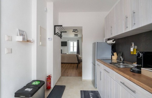 Mautern an der Donau Appartement | Wachau Oasis | 45m² | Stylish with terrace | For 4 people | WLAN & washer-dryer