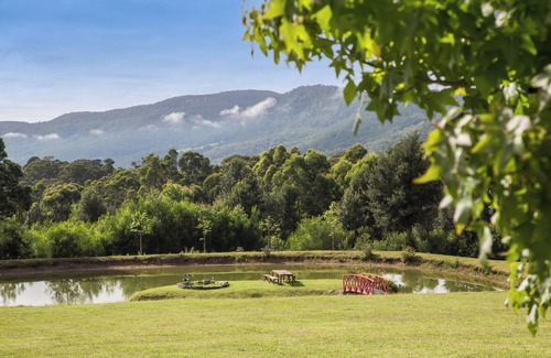 Kangaroo Valley Maison | 10 acres, vues magnifiques, piscine intérieure chauffée
