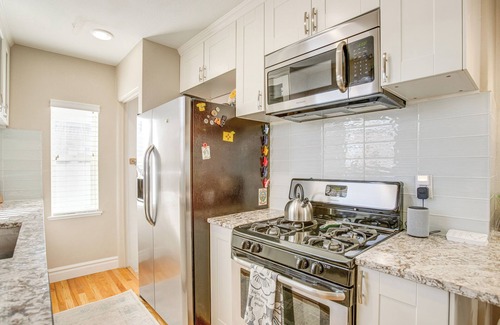 Whittier Maison | Walk to City Park: Chic Home w/ Hot Tub & Yard