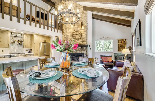 Incline Village Cottage | Walk to Diamond Peak: Luxe Chalet w/Mtn-View Deck