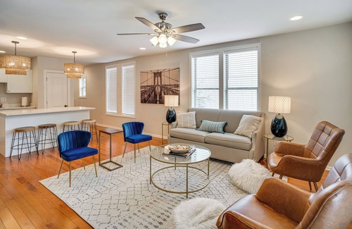 Maxwell Maison | Walk to Five Points: East Nashville Home w/ Yard!