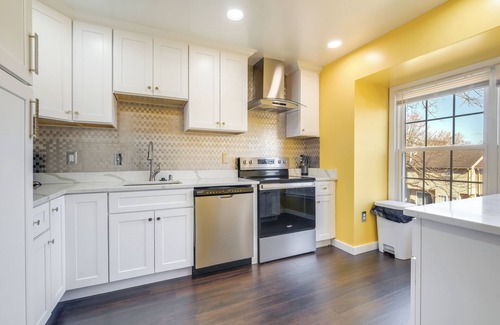 Kettering Maison | Walk to Red Jade Park: Upper Marlboro Townhome