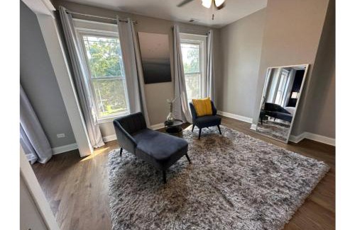 South Shore Maison | Walk to the Lake! Grill, Fireplace, Sleeps 12