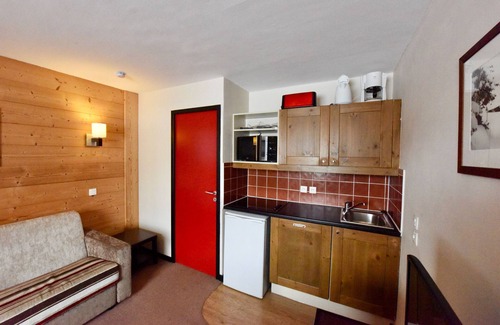 Belle Plagne Appartement | Chaleureux 2 pièces, 4 personnes à Belle-Plagne (Alt:2050m)