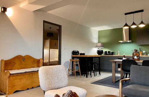 Foncine-le-Haut Appartement | Rez de chalet avec vue et jardin - Foncine le haut - entièrement neuf