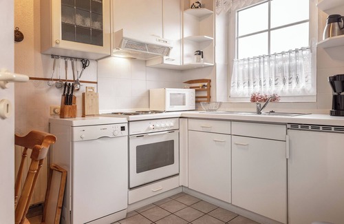 Carolinensiel Appartement | Chaleureux et avec quelques extras: Dans l'appartement du rez-de-chaussée avec ses env.