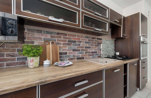 West Pomeranian Voivodeship Appartement | Waska Bright Apartment with Balcony