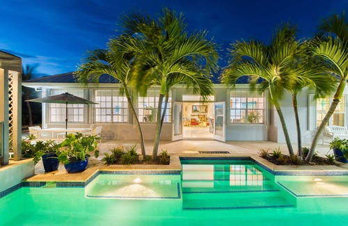 Venetian Road Settlement Villa | Water front, with amazing elevated views, pool, flamingoes, private and quiet
