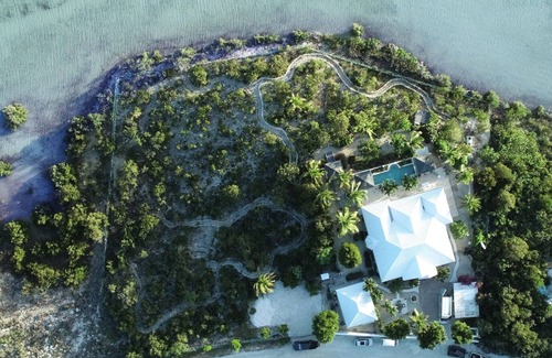 Venetian Road Settlement Villa | Water front, with amazing elevated views, pool, flamingoes, private and quiet