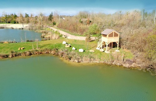 Gravon Cabine | Waterfront cabin on stilts
