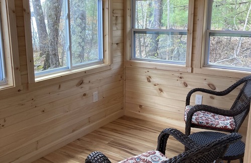 Standish Maison | Cabine au bord de l'eau au lac Sebago