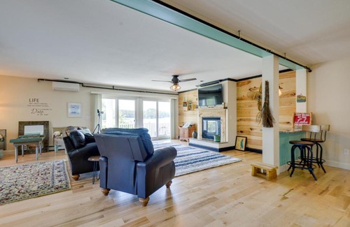 Silver Lake Appartement | Waterfront Conway Area Condo Walk to Beach!