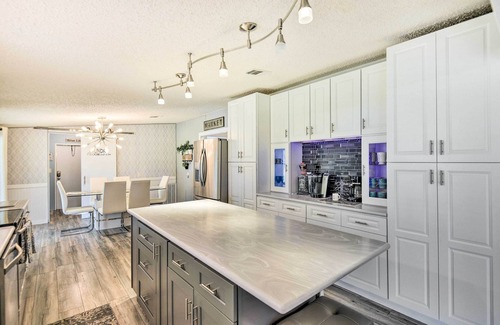 Georgetown Maison | Waterfront Georgetown Home w/ Dock & Large Porch!