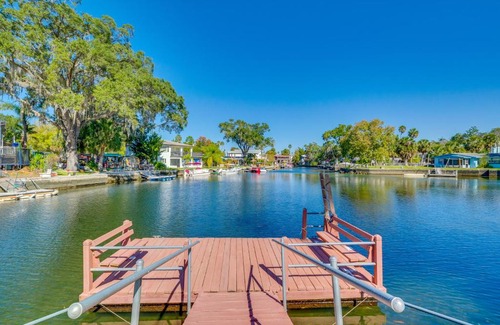 Weeki Wachee Gardens Maison | Waterfront Getaway with Private Dock and Slip