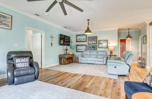 Gautier Maison | Waterfront Gulf Coast Home with Outdoor Oasis!