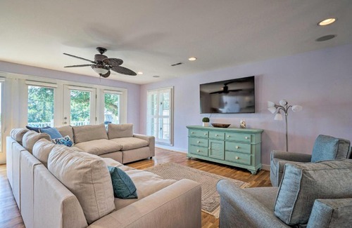 Hampstead Maison | Waterfront Hampstead Home Dock and Waterway Access!