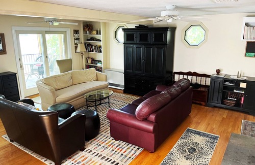 Gloucester Maison | Waterfront Home, Private Dock, Ocean Access, 4+ Bedroom, 2 Bath, Porch, Sunsets