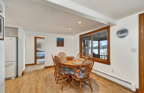 Meredith Maison | Waterfront home sleeping 10 located on Cummings Cove on Lake Winnipesaukee