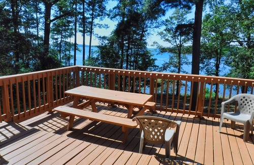 Avinger Cabine | Waterfront Home avec Pier Lake O 'the Pines - Acorn Timbers