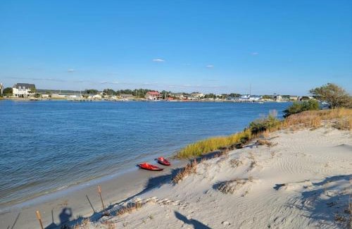 Cedar Point Maison | Waterfront home with Private Dock and swimming area, large fenced backyard