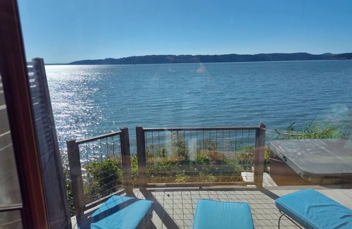 La Conner Maison | Accueil Waterfront sur crique. Great Getaway.