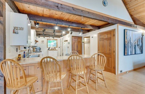 Lake Arrowhead Cabine | Waterfront Lake Arrowhead Cabin w/ Dock & Fire Pit