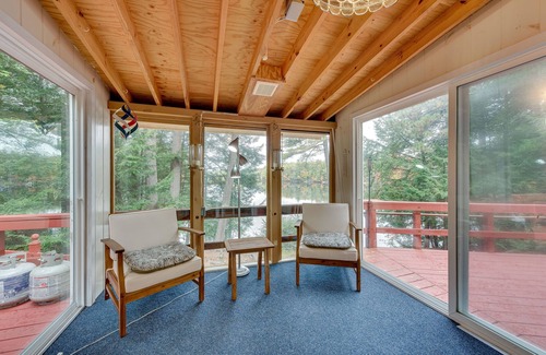Lake Arrowhead Cabine | Waterfront Lake Arrowhead Cabin w/ Dock & Fire Pit