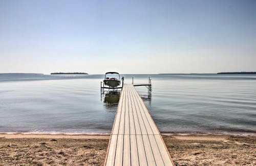 Cass Lake Maison | Waterfront Leech Lake Cabin with Dock, Fire Pit