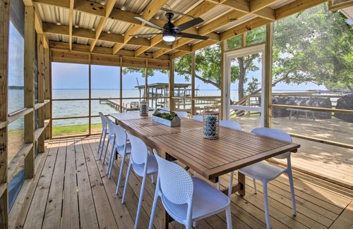 West Livingston Maison | Waterfront Livingston Home with Dock and Porch!