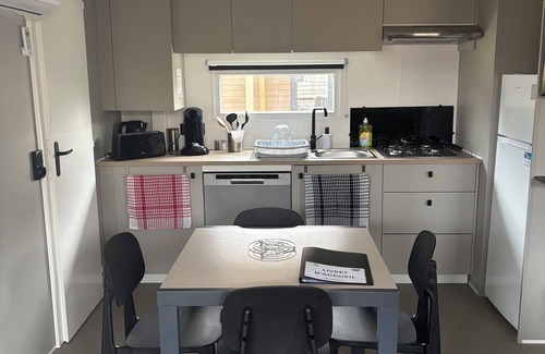Saint-Hippolyte Maison | Mobil-home pieds dans l’eau camping 5* à Torreilles plage