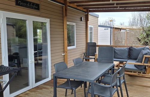 Saint-Hippolyte Maison | Mobil-home pieds dans l’eau camping 5* à Torreilles plage