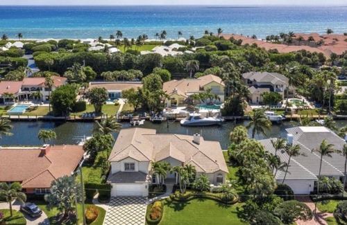 Ocean Ridge Maison | WATERFRONT on INTRACOASTAL waterway Palm Beach County executive rental