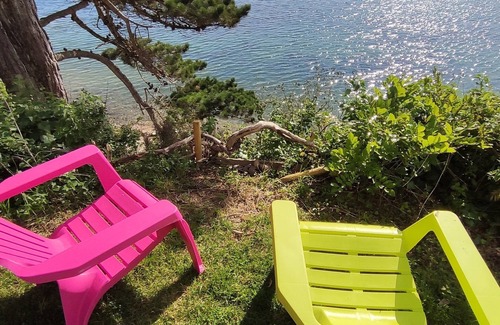 Plougasnou Maison | Les pieds dans l'eau - Terenez "Le Petit Nice" - Accès direct à la mer