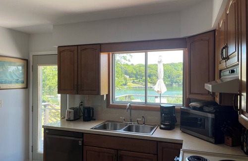 Shelter Island Maison | WATERFRONT with Private Beach Boat Dock and Launch Ramp